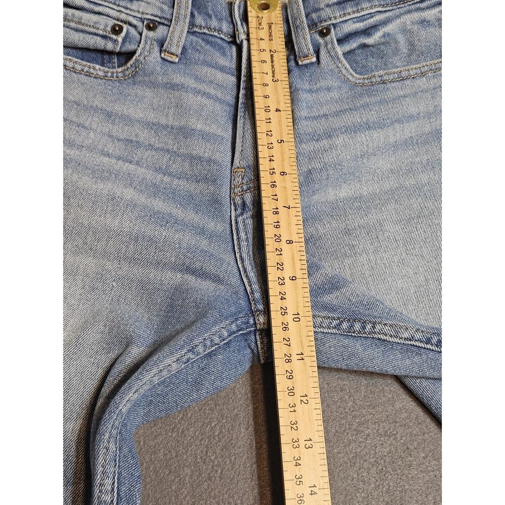Hollister Jeans Mens 28x30 Blue Denim Dad Epic Flex Straight Medium Wash Stretch - Picture 8 of 13